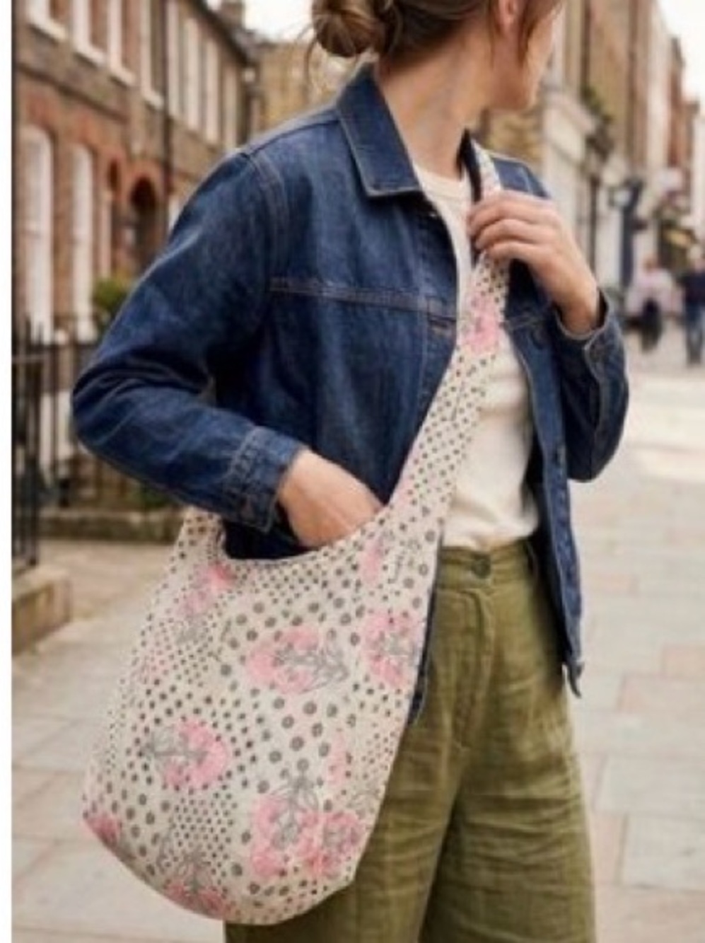 Large free people tote bag. Like new!